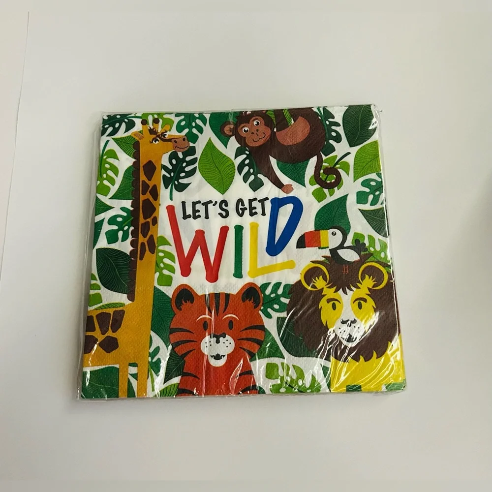 New 50 Luncheon Paper Napkins 